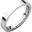 FIR10:203:P Palladium 3mm Flat Comfort Fit Band