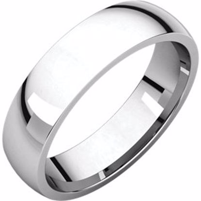 IRL6:100:P Sterling Silver 5mm Light Comfort Fit Band