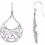 68722:85101:P Filigree Scroll Earrings