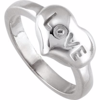 51059:100:P Love Heart Fashion Ring
