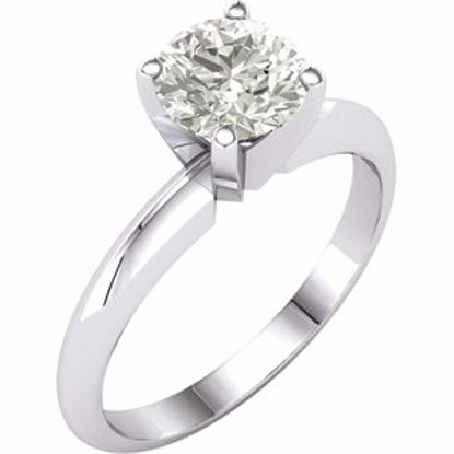68895:100:P Charles & Colvard Moissanite® 4-Prong Engagement Ring 