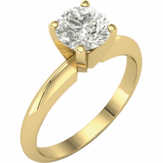 68895:101:P Charles & Colvard Moissanite® 4-Prong Engagement Ring 