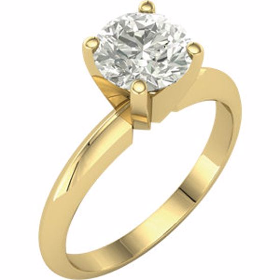 68895:103:P Charles & Colvard Moissanite® 4-Prong Engagement Ring 