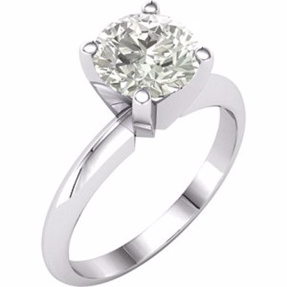 68895:104:P Charles & Colvard Moissanite® 4-Prong Engagement Ring 