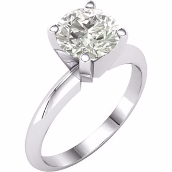 68895:104:P Charles & Colvard Moissanite® 4-Prong Engagement Ring 