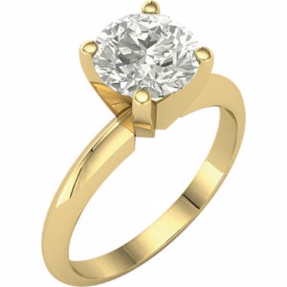 68895:105:P Charles & Colvard Moissanite® 4-Prong Engagement Ring 