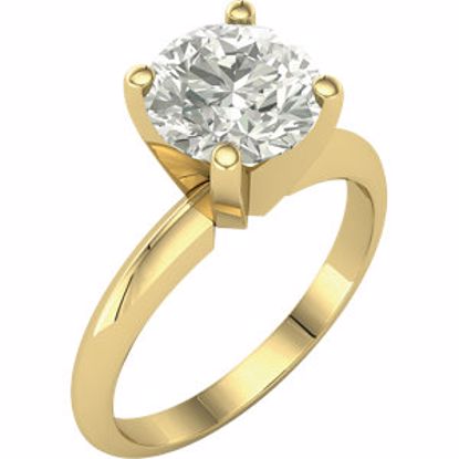 68895:109:P Charles & Colvard Moissanite® 4-Prong Engagement Ring 