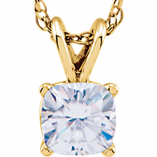 68908:100:P Charles & Colvard Moissanite® Necklace