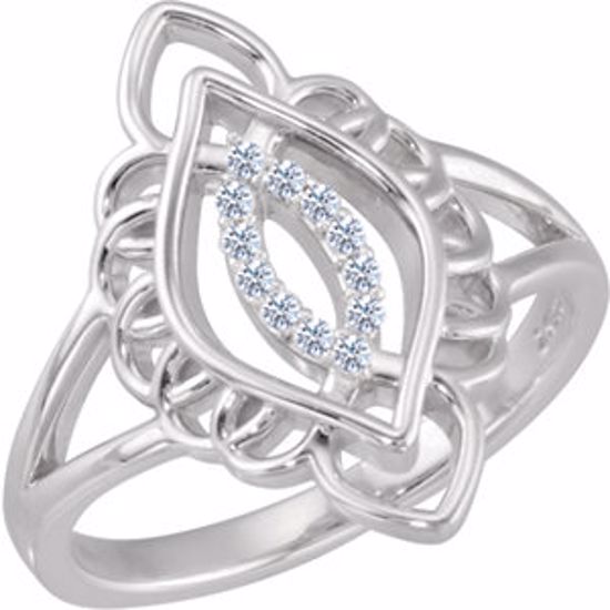 68800:1006:P Filigree Scroll Ring