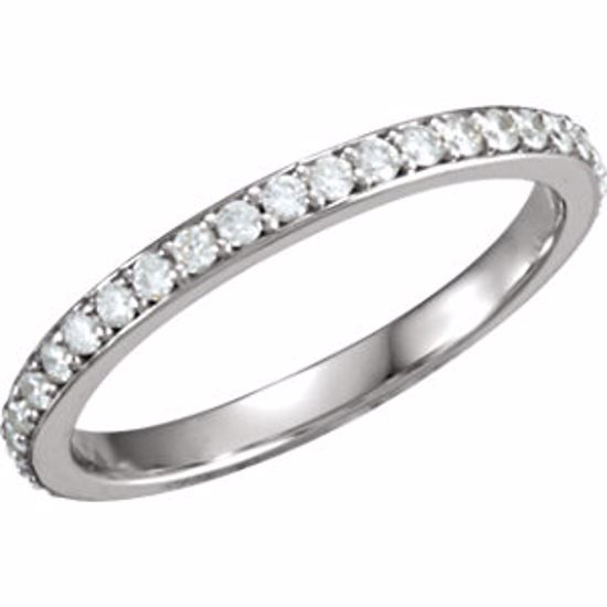 68903:104:P 14kt White 1/3 CTW Diamond Band