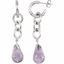 68868:1010:P Sterling Silver Amethyst Earrings with Box