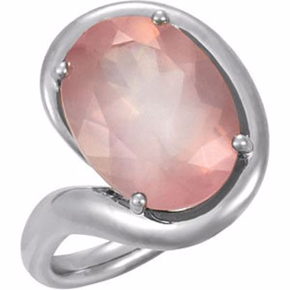 68961:100:P Rose Quartz Ring