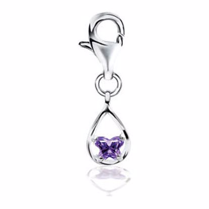 190042:101:P Bfly® CZ Birthstone Charm