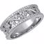 67956:105:P Platinum 1/2 CTW Diamond Anniversary Band