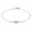 19800:1450:P 14kt White October Birthstone Bracelet