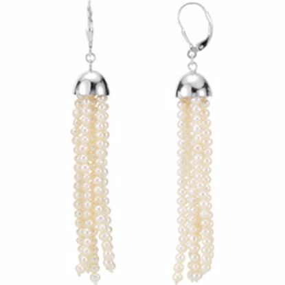 69338:645:P Freshwater Cultured Pearl Earrings