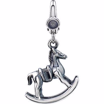 69442:101:P Rocking Horse Charm