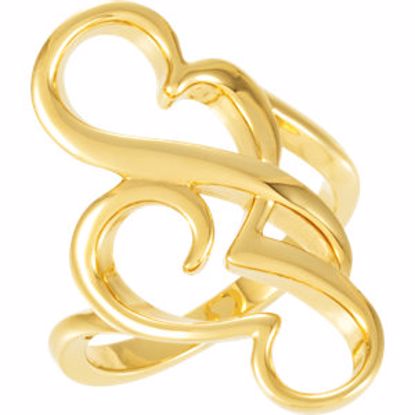51094:101:P Freeform Ring
