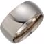 T805:01050:P Titanium 10mm Domed Polished Band Size 10.5