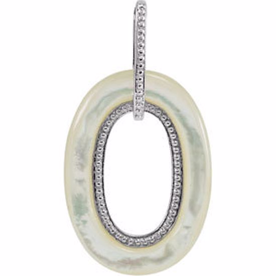 69586:100:P Mother of Pearl Pendant