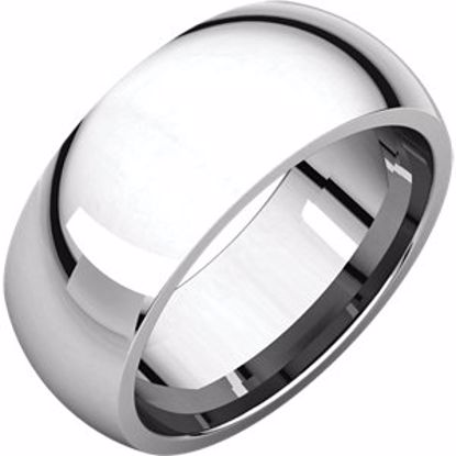 IR5.5:906:P Sterling Silver 8mm Comfort Fit Band