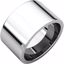 FIR4.5:625:P Sterling Silver 12mm Flat Band