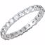 121938:222:P Platinum 1 1/6 CTW Diamond Eternity Band Size 5