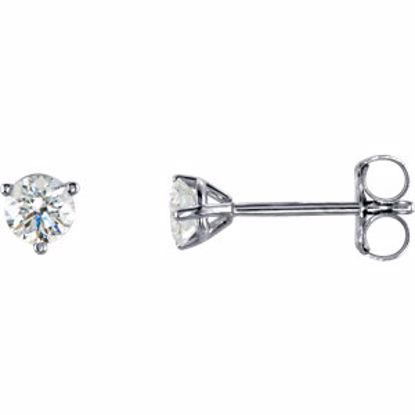 66233:60012:P 14kt White 1/3 CTW Diamond Stud Earrings