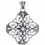 85315:60000:P Sterling Silver 1/3 CTW Diamond 18" Necklace