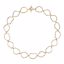 NCK223:1001:P Open Silhouette Necklace