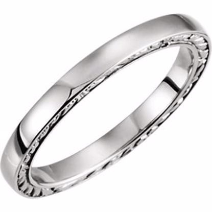 121971:115:P Platinum Band Size 7