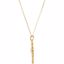 85318:60000:P 14kt Yellow 1/10 CTW Granulated Design 18" Necklace