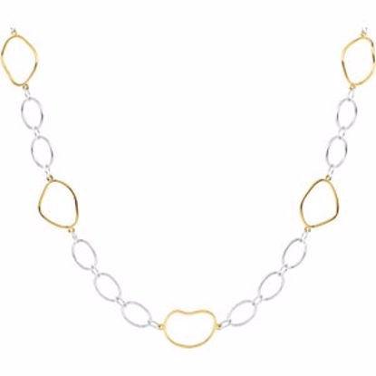 NCK224:1000:P Open Silhouette Necklace