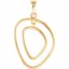 85430:1001:P Open Silhouette Pendant