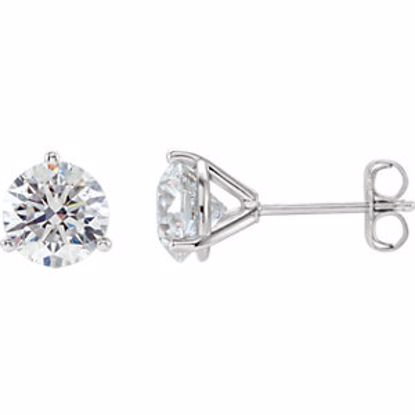 66233:60021:P 14kt White 2 CTW Diamond Stud Earrings