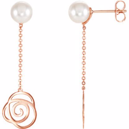 650103:600:P Freshwater Cultured Pearl Earrings