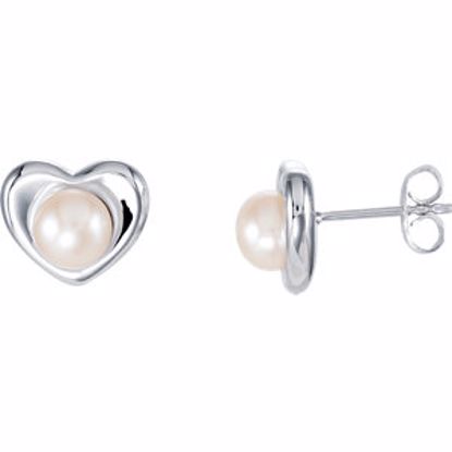 650112:101:P Freshwater Cultured Pearl Earrings