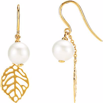 650117:101:P Freshwater Cultured Pearl Earrings