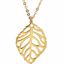 650115:222:P Leaf Necklace