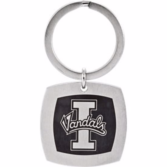 650507:103:P Idaho Vandals Logo Stainless Steel Key Chain