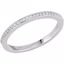 68797:111:P 14kt White .07 CTW Diamond Band