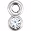 28548:1050:P 14kt White .03 CTW Diamond Micro Bezel Dangle