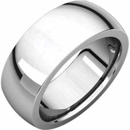 IRH13:259934:P Sterling Silver 8 mm Heavy comfort Fit Band