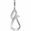 80753:781520:P Sterling Silver Freeform Pendant
