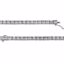 650792:60001:P Sterling Silver 1/4 CTW Diamond Line 7.5" Bracelet