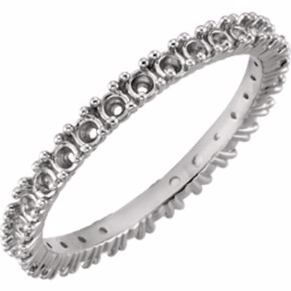 122026:149:P 14kt White 7/8 CTW Diamond Eternity Band Size 7