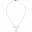 650909:100:P 14kt Yellow Freshwater Cultured Pearl 16" Necklace