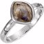 650867:1090:P Sterling Silver 10x8x5mm Labradorite Ring Size 8 with Box