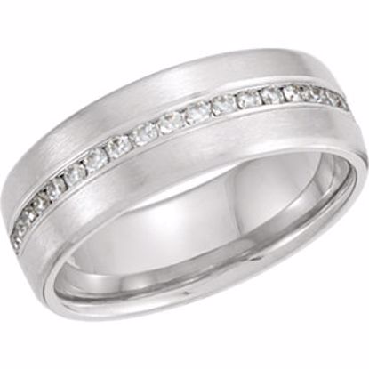 651028:101:P 14kt White 3/8 CTW Diamond Anniversary Band