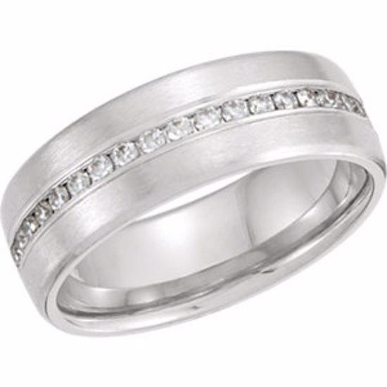 651028:101:P 14kt White 3/8 CTW Diamond Anniversary Band